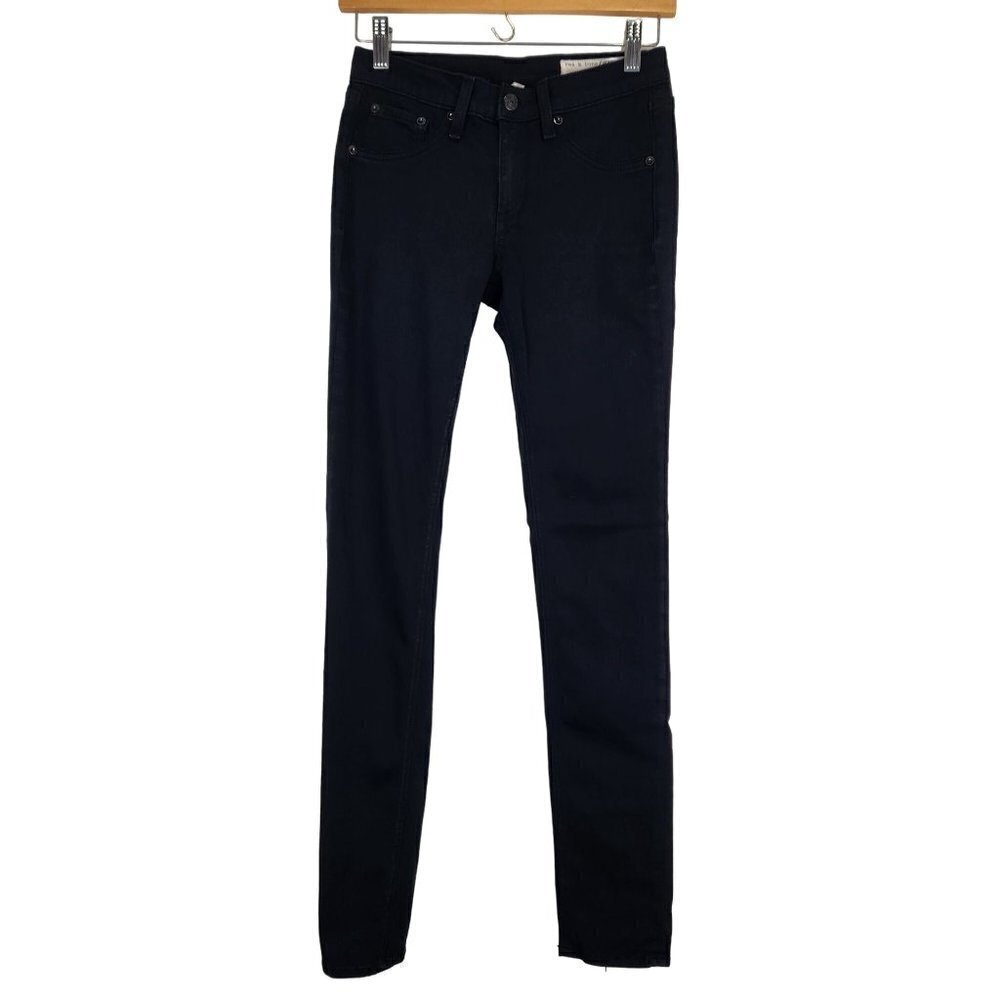 Rag & Bone Black Jean Legging‎ Womens 25 Knit Skinny Stretch Comfort